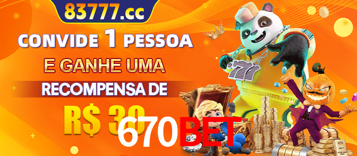 Banner institucional da 670BET sobre parceria de marcas e criação de uma marca de excelência, apresentando os mascotes de jogos populares como o Fortune Tiger.