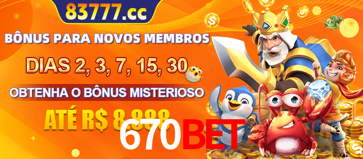 Anúncio dos benefícios para Membro VIP Sênior na plataforma 670BET, incluindo bônus promocionais, semanais e mensais, ilustrado com o personagem Fortune Tiger.